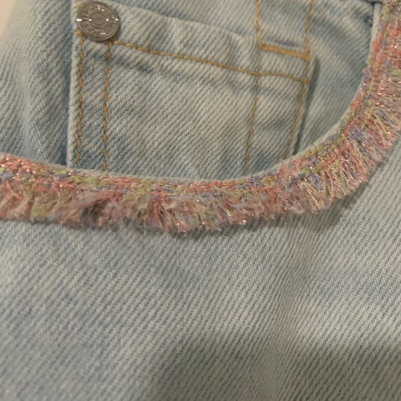 NWT 7 for all Mankind Minishirt. Very CUTE - Picture 4 of 11